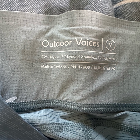 Outdoor voices tech sweat 3/4 leggings - Picture 5 of 5